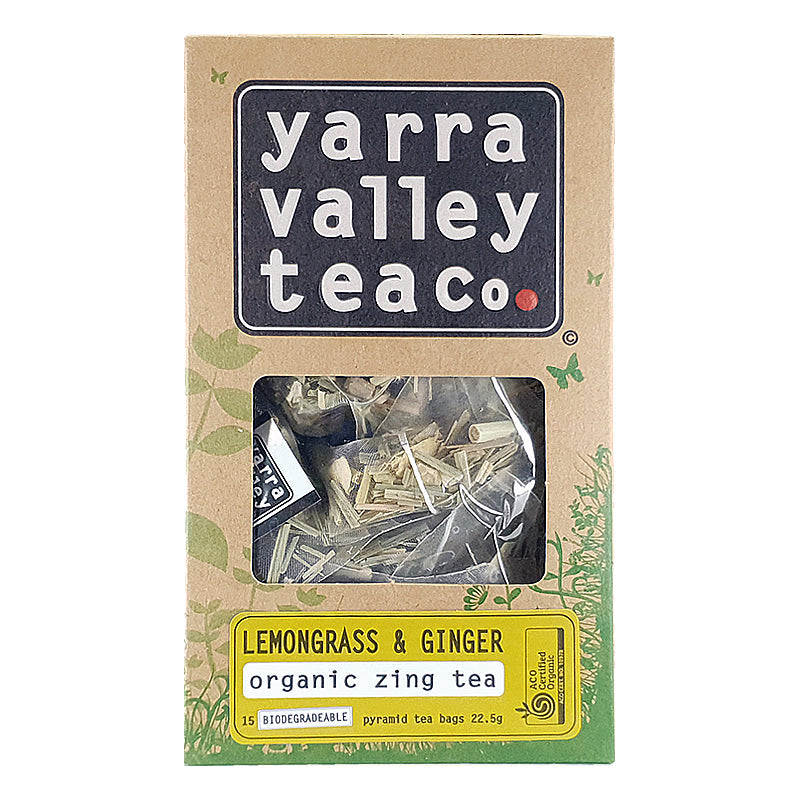 Lemongrass and Ginger Organic Zing Tea